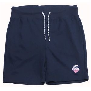Pink dolphin fleece shorts